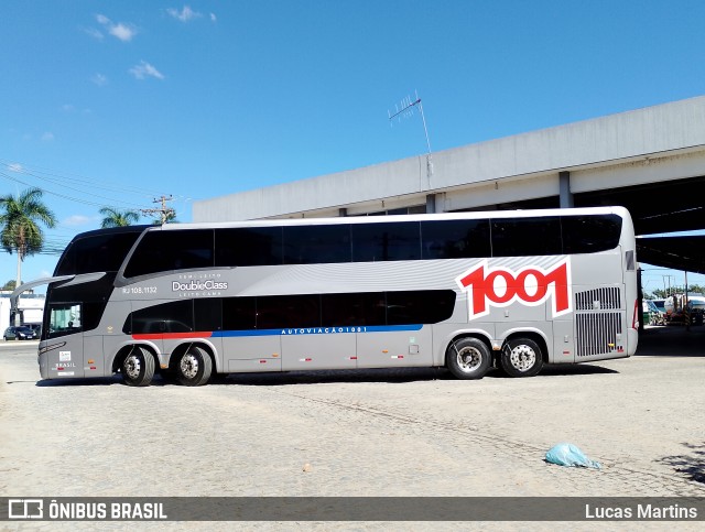 Auto Viação 1001 RJ 108.1132 na cidade de Campos dos Goytacazes, Rio de Janeiro, Brasil, por Lucas Martins. Número da foto: #12311234.