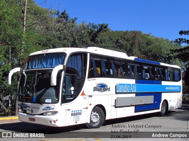 VIDA - Viação Danúbio Azul 7008 na cidade de São Paulo, São Paulo, Brasil, por Andrew Campos. Número da foto: #12312406.