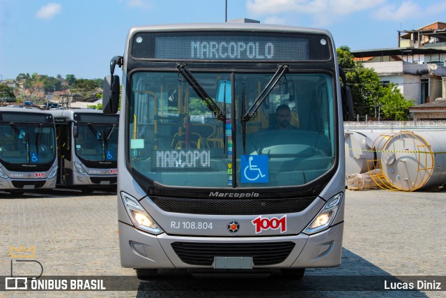 Auto Viação 1001 RJ 108.804 na cidade de Niterói, Rio de Janeiro, Brasil, por Lucas Diniz. Número da foto: #12312829.