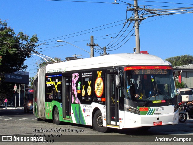 Next Mobilidade - ABC Sistema de Transporte 8178 na cidade de São Paulo, São Paulo, Brasil, por Andrew Campos. Número da foto: #12313020.