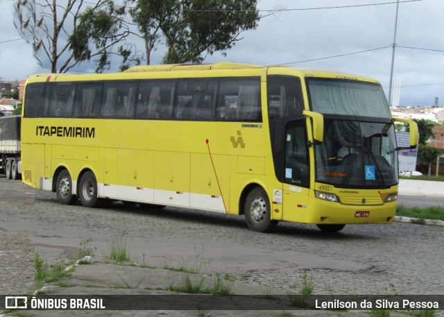 Viação Itapemirim 49021 na cidade de Caruaru, Pernambuco, Brasil, por Lenilson da Silva Pessoa. Número da foto: #12312987.