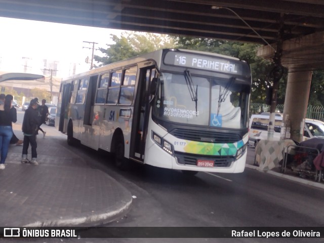 Viação Guaianazes 01 177 na cidade de Santo André, São Paulo, Brasil, por Rafael Lopes de Oliveira. Número da foto: #12310561.