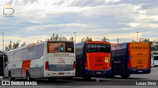 Evanil Transportes e Turismo RJ 132.022 na cidade de Rio de Janeiro, Rio de Janeiro, Brasil, por Lucas Diniz. Número da foto: #12312049.