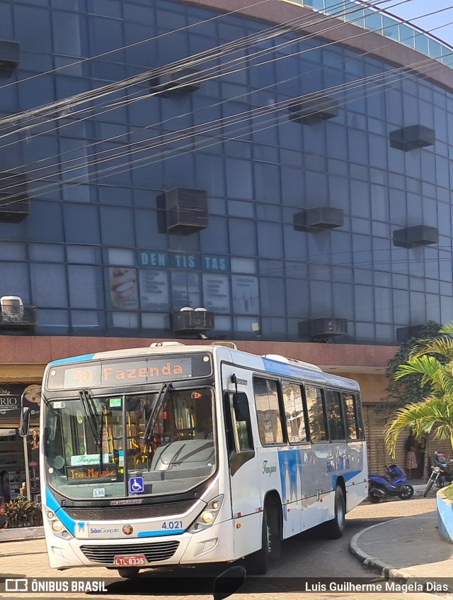 Expresso Tanguá 4.021 na cidade de Itaboraí, Rio de Janeiro, Brasil, por Luis Guilherme Magela Dias. Número da foto: #12310375.