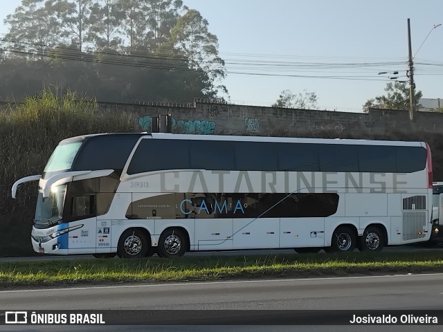 Auto Viação Catarinense 319313 na cidade de Embu das Artes, São Paulo, Brasil, por Josivaldo Oliveira. Número da foto: #12312449.