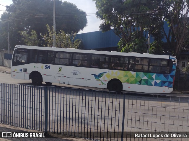Viação Curuçá 01 207 na cidade de Santo André, São Paulo, Brasil, por Rafael Lopes de Oliveira. Número da foto: #12310572.
