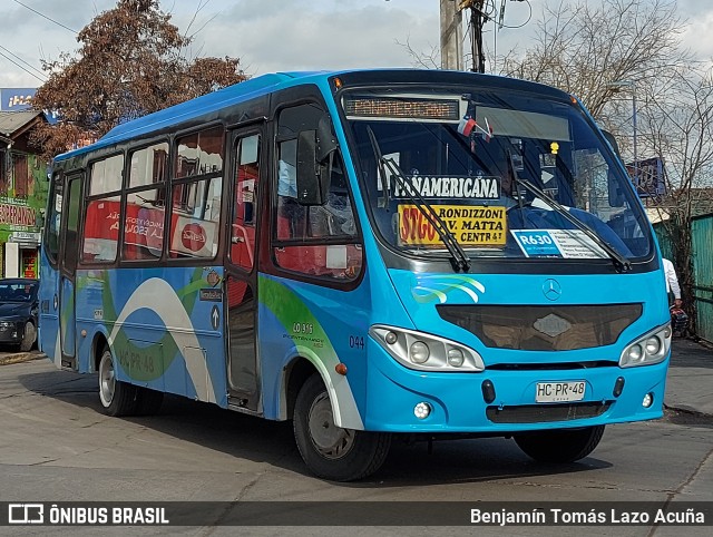 Buses Paine 44 na cidade de Estación Central, Santiago, Metropolitana de Santiago, Chile, por Benjamín Tomás Lazo Acuña. Número da foto: #12313286.