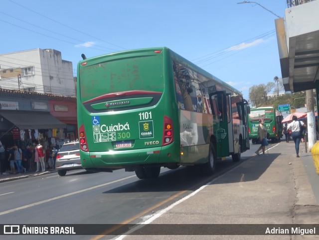 Viação Paraense Cuiabá Transportes 1101 na cidade de Cuiabá, Mato Grosso, Brasil, por Adrian Miguel. Número da foto: #12313525.