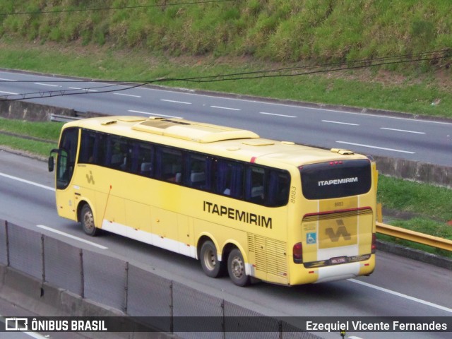 Viação Itapemirim 8883 na cidade de São José dos Campos, São Paulo, Brasil, por Ezequiel Vicente Fernandes. Número da foto: #12314104.