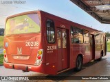 Auto Viação São José dos Pinhais 20208 na cidade de Fazenda Rio Grande, Paraná, Brasil, por Lucas Weber Calizario. Número da foto: #:id.