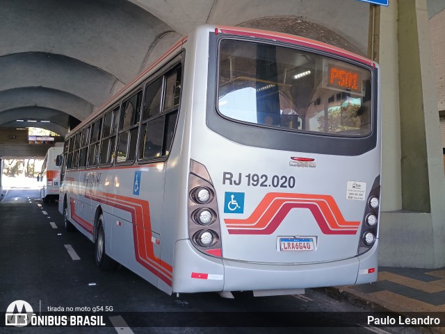 Viação Resendense RJ 192.020 na cidade de Volta Redonda, Rio de Janeiro, Brasil, por Paulo Leandro. Número da foto: #12316557.