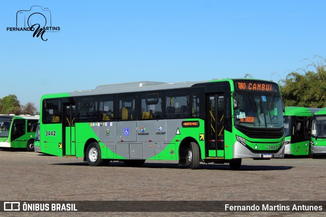 VB Transportes e Turismo 3442 na cidade de Campinas, São Paulo, Brasil, por Fernando Martins Antunes. Número da foto: #12317361.