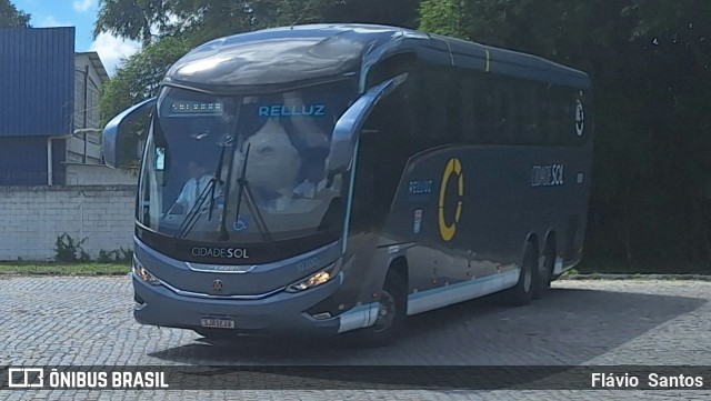 Viação Cidade Sol 10200 na cidade de Cruz das Almas, Bahia, Brasil, por Flávio  Santos. Número da foto: #12316141.