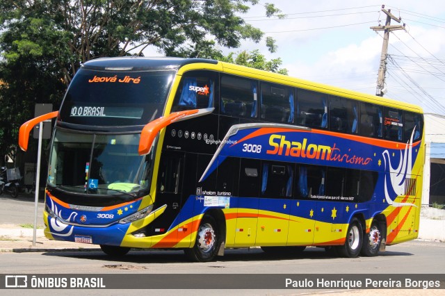 Shalom Tur 3008 na cidade de Teresina, Piauí, Brasil, por Paulo Henrique Pereira Borges. Número da foto: #12317035.