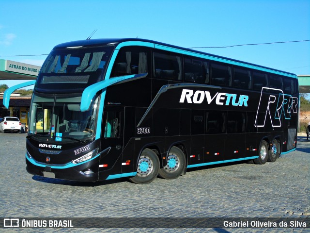 Rovetur Turismo 3700 na cidade de Itaboraí, Rio de Janeiro, Brasil, por Gabriel Oliveira da Silva. Número da foto: #12317028.