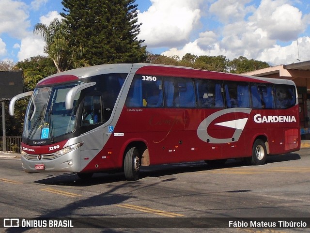 Expresso Gardenia 3250 na cidade de Três Corações, Minas Gerais, Brasil, por Fábio Mateus Tibúrcio. Número da foto: #12315421.