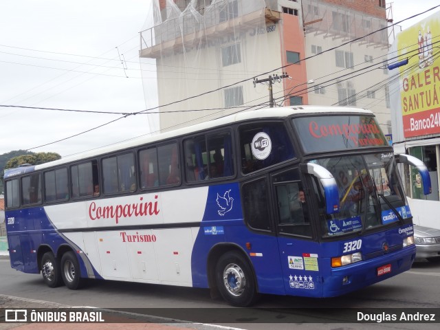 Comparini Turismo 3320 na cidade de Trindade, Goiás, Brasil, por Douglas Andrez. Número da foto: #12316246.