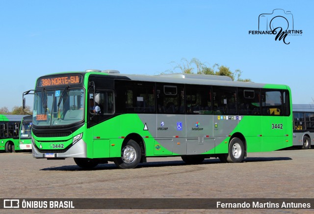 VB Transportes e Turismo 3442 na cidade de Campinas, São Paulo, Brasil, por Fernando Martins Antunes. Número da foto: #12317352.