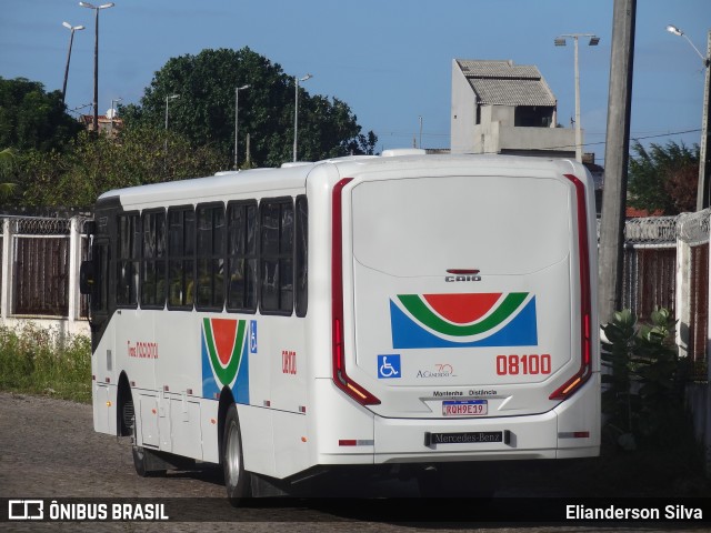 Transnacional Transportes Urbanos 08100 na cidade de Natal, Rio Grande do Norte, Brasil, por Elianderson Silva. Número da foto: #12315926.