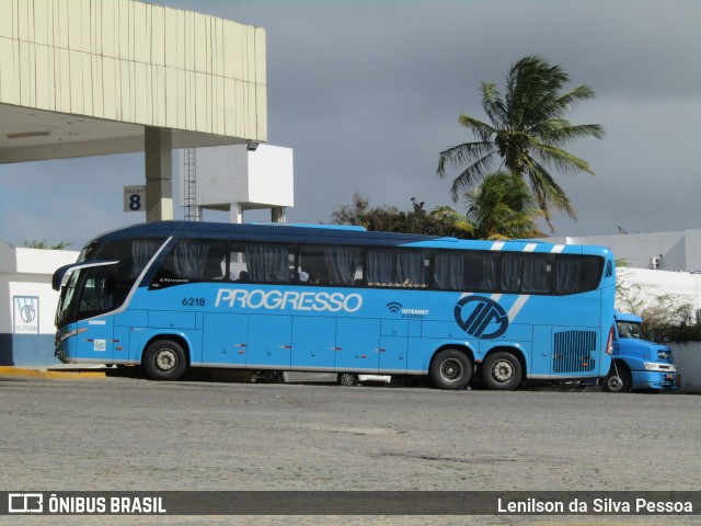 Auto Viação Progresso 6218 na cidade de Caruaru, Pernambuco, Brasil, por Lenilson da Silva Pessoa. Número da foto: #12317492.