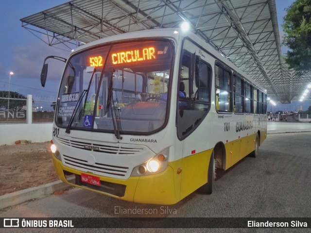 Transportes Guanabara 1102 na cidade de Natal, Rio Grande do Norte, Brasil, por Elianderson Silva. Número da foto: #12316088.