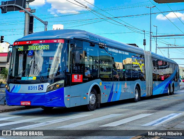 Next Mobilidade - ABC Sistema de Transporte 8311 na cidade de São Bernardo do Campo, São Paulo, Brasil, por Matheus Ribeiro. Número da foto: #12315516.