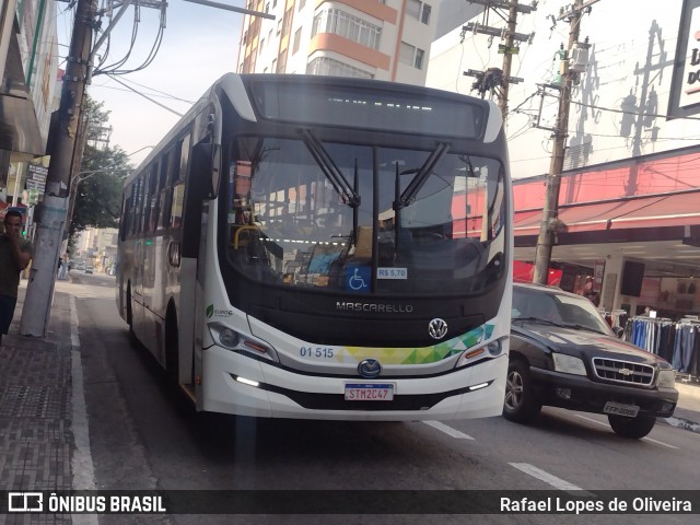 Viação Guaianazes 01 515 na cidade de Santo André, São Paulo, Brasil, por Rafael Lopes de Oliveira. Número da foto: #12315362.