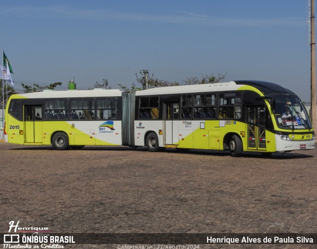 Itajaí Transportes Coletivos 2015 na cidade de Campinas, São Paulo, Brasil, por Henrique Alves de Paula Silva. Número da foto: #12375412.