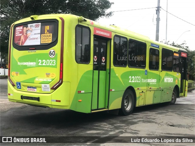 Santo Antônio Transportes Niterói 2.2.023 na cidade de Niterói, Rio de Janeiro, Brasil, por Luiz Eduardo Lopes da Silva. Número da foto: #12373833.