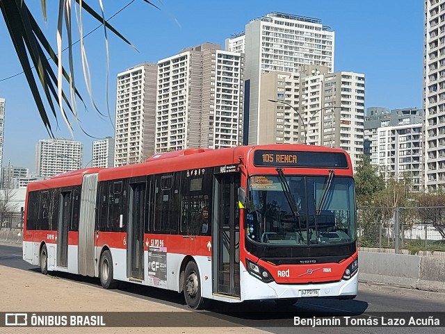 Buses Alfa S.A. 4064 na cidade de Estación Central, Santiago, Metropolitana de Santiago, Chile, por Benjamín Tomás Lazo Acuña. Número da foto: #12374705.