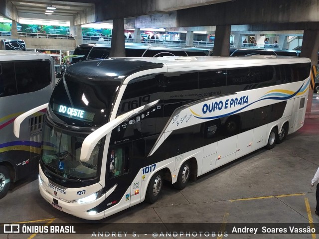 Viação Ouro e Prata 1017 na cidade de Curitiba, Paraná, Brasil, por Andrey  Soares Vassão. Número da foto: #12372839.