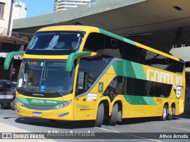 Empresa Gontijo de Transportes 25075 na cidade de Belo Horizonte, Minas Gerais, Brasil, por Athos Arruda. Número da foto: #12373179.