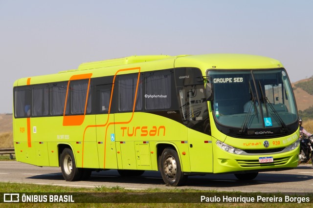 Tursan - Turismo Santo André 939 na cidade de Porto Real, Rio de Janeiro, Brasil, por Paulo Henrique Pereira Borges. Número da foto: #12374493.