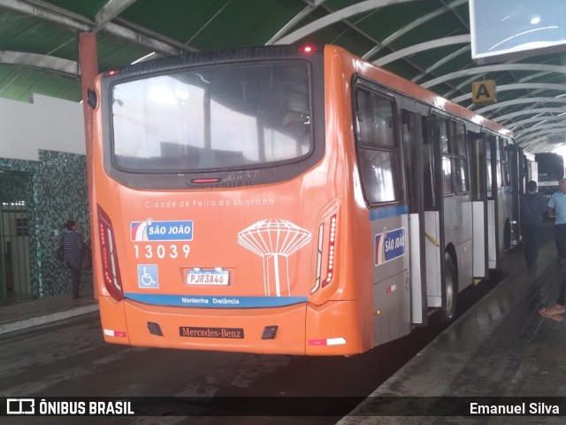 Auto Ônibus São João 13039 na cidade de Feira de Santana, Bahia, Brasil, por Emanuel Silva. Número da foto: #12372940.