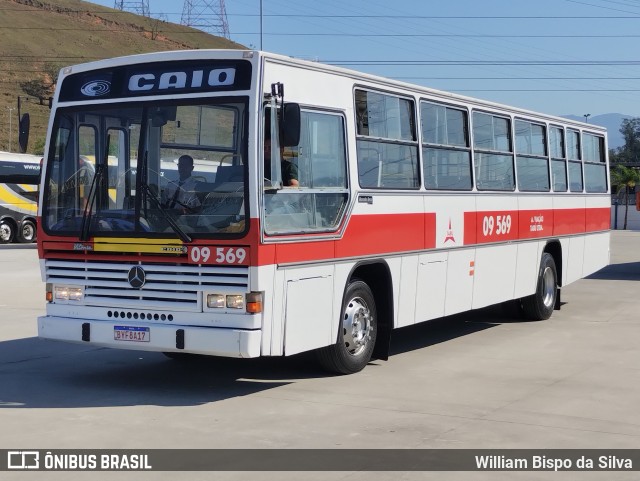 Auto Viação Tabú 09 569 na cidade de Duque de Caxias, Rio de Janeiro, Brasil, por William Bispo da Silva. Número da foto: #12374323.