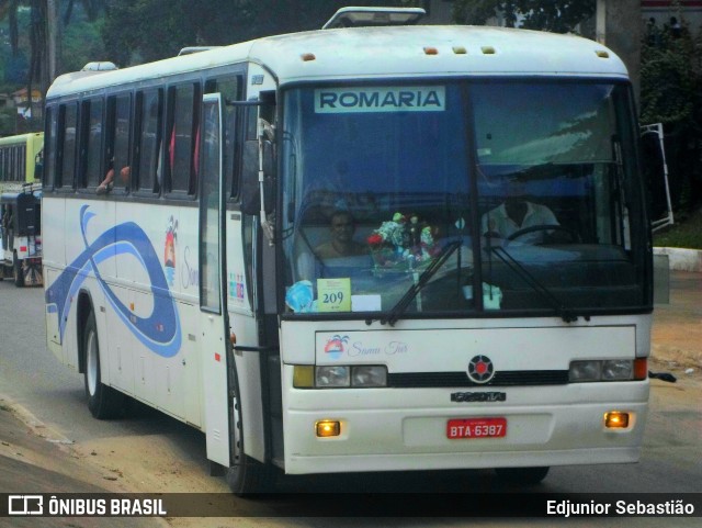 Ônibus Particulares 6387 na cidade de Paudalho, Pernambuco, Brasil, por Edjunior Sebastião. Número da foto: #12375595.