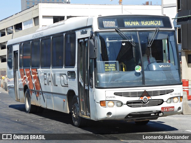 Evanil Transportes e Turismo RJ 132.093 na cidade de Rio de Janeiro, Rio de Janeiro, Brasil, por Leonardo Alecsander. Número da foto: #12372671.