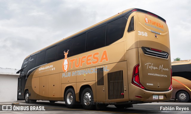 Autotransportes TUFESA 358 na cidade de Tarímbaro, Michoacán, México, por Fabián Reyes. Número da foto: #12374345.