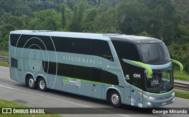 Viação Garcia 8672 na cidade de Santa Isabel, São Paulo, Brasil, por George Miranda. Número da foto: #12374406.