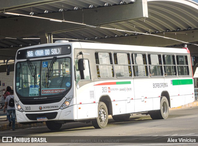 Borborema Imperial Transportes 303 na cidade de Jaboatão dos Guararapes, Pernambuco, Brasil, por Alex Vinícius. Número da foto: #12372605.