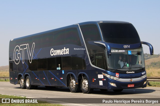 Viação Cometa 18317 na cidade de Porto Real, Rio de Janeiro, Brasil, por Paulo Henrique Pereira Borges. Número da foto: #12374446.