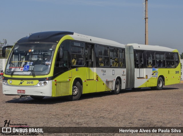 Itajaí Transportes Coletivos 2015 na cidade de Campinas, São Paulo, Brasil, por Henrique Alves de Paula Silva. Número da foto: #12375413.