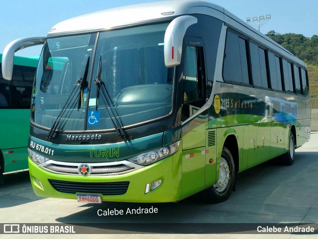 Turin Transportes RJ 678.011 na cidade de Duque de Caxias, Rio de Janeiro, Brasil, por Calebe Andrade. Número da foto: #12375701.