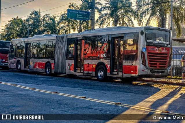 Express Transportes Urbanos Ltda 4 8293 na cidade de São Paulo, São Paulo, Brasil, por Giovanni Melo. Número da foto: #12373965.