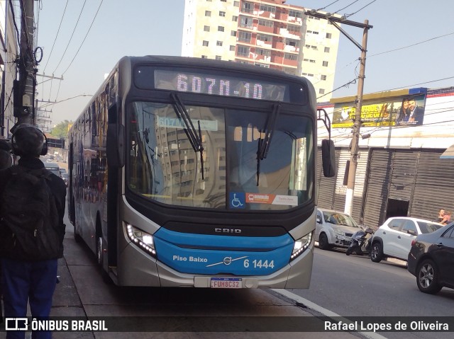Viação Grajaú S.A. 6 1444 na cidade de São Paulo, São Paulo, Brasil, por Rafael Lopes de Oliveira. Número da foto: #12372985.