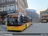 PostAuto 10590 na cidade de Lauterbrunnen, Bern, Suíça, por Josue Soares. Número da foto: #12373567.