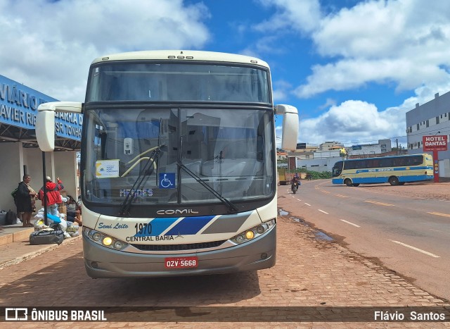 Viação Central Bahia de Transportes 1970 na cidade de Barra da Estiva, Bahia, Brasil, por Flávio  Santos. Número da foto: #12398430.