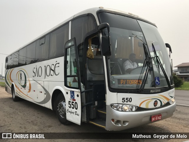 Expresso São José 550 na cidade de Tramandaí, Rio Grande do Sul, Brasil, por Matheus  Geyger de Melo. Número da foto: #12397957.