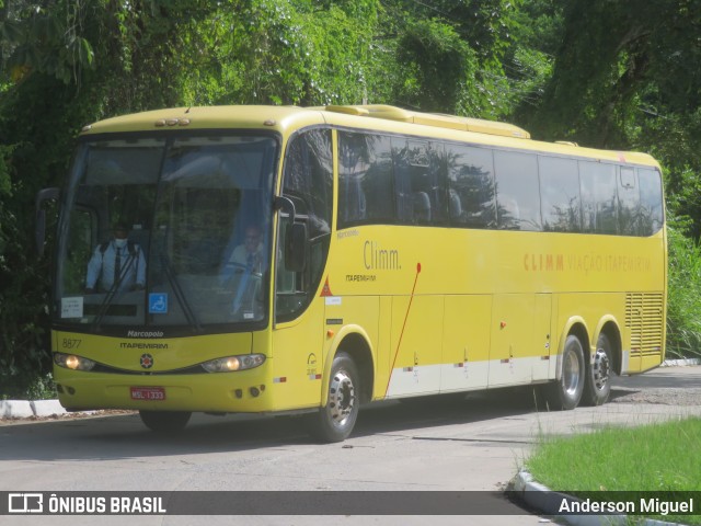 Viação Itapemirim 8877 na cidade de Recife, Pernambuco, Brasil, por Anderson Miguel. Número da foto: #12399313.