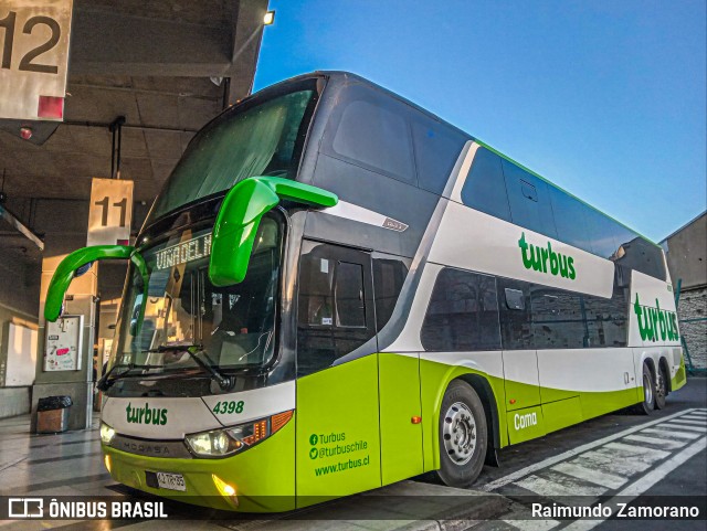 TurBus 4398 na cidade de Viña del Mar, Valparaíso, Valparaíso, Chile, por Raimundo Zamorano. Número da foto: #12397663.
